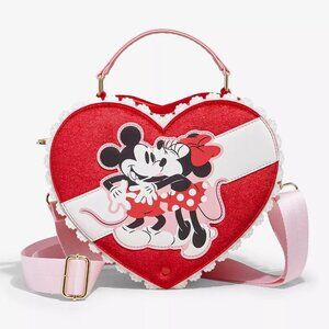 Disney Loungefly Mickey & Minnie Valentine's Day Chocolate Heart Bag Scented